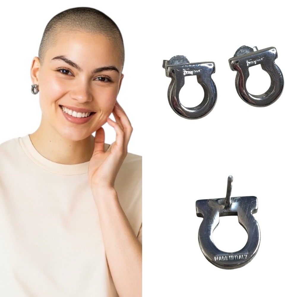 Salvatore Ferragamo Silver Earrings